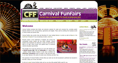 Desktop Screenshot of carnivalfunfairs.com